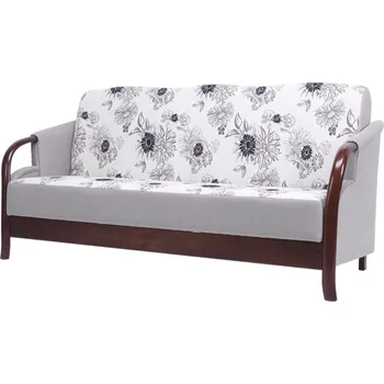 Sedací souprava Pohovka Oliwia E Clic-Clac s rozkladem a úložným prostorem z bukového dřeva