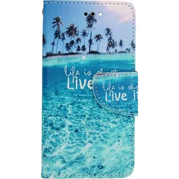 Pouzdro na mobilní telefon Pouzdro iPhone SE 2020 knížkové Moře (kryt neboli obal na iPhone SE 2020)