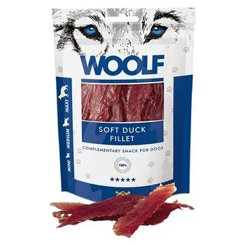 Pamlsek pro psa WOOLF pochoutka soft duck fillet 100g