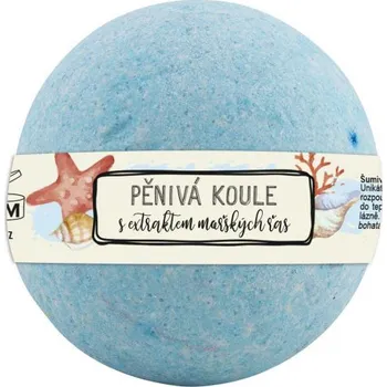 Koupelová kosmetika Bohemia Gifts Šumivá pěnivá koule 100g - Moře