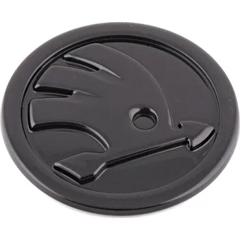 Znak automobilu Škoda Enyaq iV-Přední znak ŠKODA Black Magic F9R