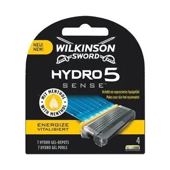 Holítko Wilkinson Sword Hydro5 Sense náhradní břity 4 ks