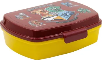 Svačinový box Stor Box na svačinu 16 x 11 x 5 cm Harry Potter žlutý