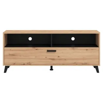 Televizní stolek TV stolek Taylor - dub artisan/černá