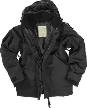 Pánská casual bunda Mil-Tec Bunda US s vložkou Fleece černá