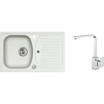 Kuchyňský dřez Alveus SET ALVEUS RECORD 30 - 11 + BATERIE RENO CHROM