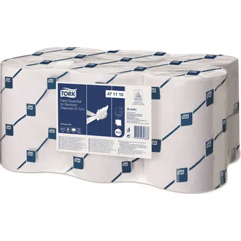 Papírový ručník Tork papírové ručníky pro elektronický zásobník, role 24,7cm, bílá, H13