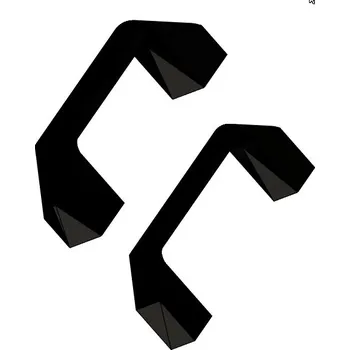 3D tisk Madlo pro hliníkové profily Černá Velké