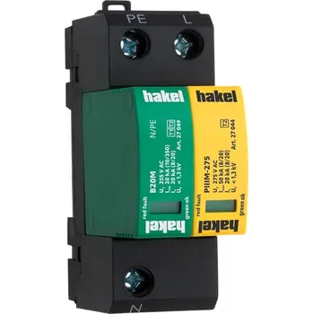 Přepěťová ochrana HAKEL PIIIM-275/1+1 Vseries - 27014