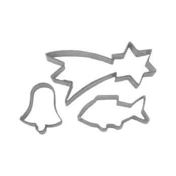 Vánoční dekorace Smolík Sada vykrajovačky vánoční