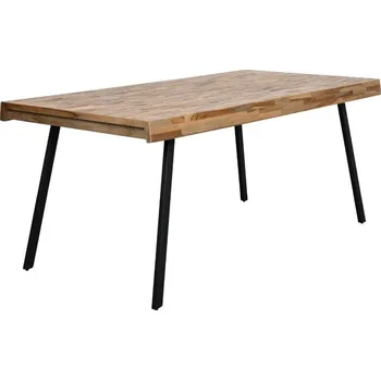 Jídelní stůl White Label Dřevěný jídelní stůl WLL SURI 180x90 cm