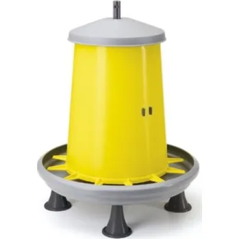 Chov hospodářského zvířete Krmítko pro drůbež s nožičkami, plastové 9l