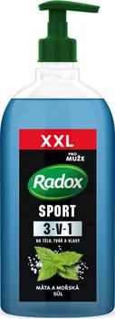 Sprchový gel Radox Sport sprchový gel pro muže 3v1 máta a mořská sůl