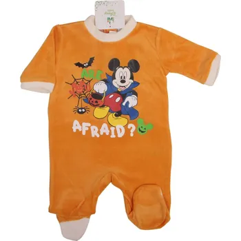 Mickey Mouse oranžový dětský overal Velikost: 74