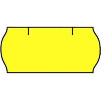 Samolepící etiketa Etikety cenové Contakt, 22 x 12 mm, žlutá
