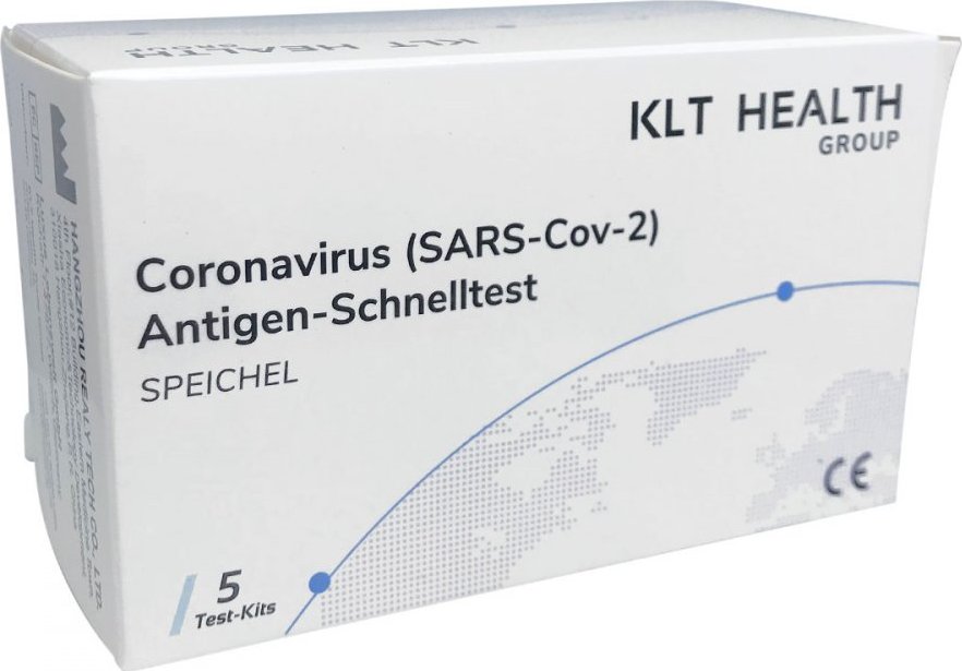 Realy Tech KLT HEALTH Antigenní test ze slin 5 ks Zbozi.cz