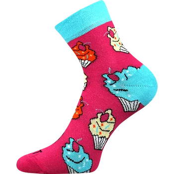 Pánské ponožky Ponožky - Cupcake - velikost 39-42 (Velikost 39-42)