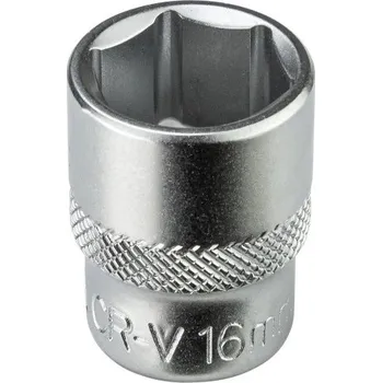 Gola hlavice DEMA Nástrčný klíč / ořech krátký 16 mm 3/8"