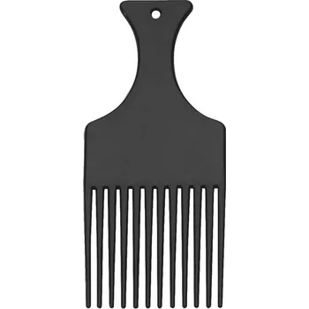 Sibel Afro 8418551 hřeben na kudrnaté vlasy černý