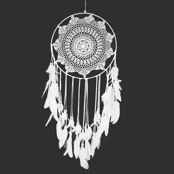 Lapač snů Lapač snů BÍLÁ MANDALA XXL vel. 115cm MN7025