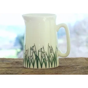 Konvička na mléko Konvička na mléko Snowdrops (sněženky) 250ml, Wiggles & Florence UK 250 ml