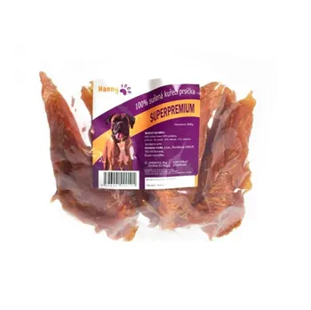 Pamlsek pro psa Hanny Food 100% sušená kuřecí prsíčka 500 g