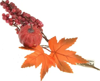 Umělá květina Flora Podzimní dekorace větvička