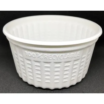 Jednorázové nádobí Miska na polévku termo 350ml (cena za 25ks)