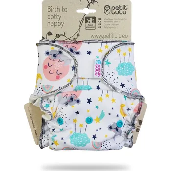 Plenkové kalhoty Petit Lulu s.r.o. Zasněné koaly - maxi noční plena sz