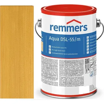 Lak na dřevo Remmers Aidol Aqua DSL-55/SG PU (starý název Compact Lasur)-SVĚTLÝ DUB 2,5L + dárek k objednávce nad 1000Kč
