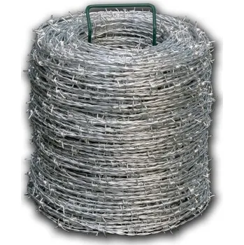 Příslušenství pro plot Drát ostnatý Zn 100m (5,1kg)