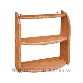 regál dřevěná závěsná polička z masivního dřeva borovice drewfilip 31