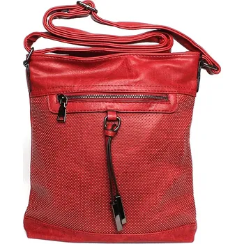 Kabelka Dámská malá crossbody kabelka ROMINA & CO D31/20 červená | KabelkyproVas.cz