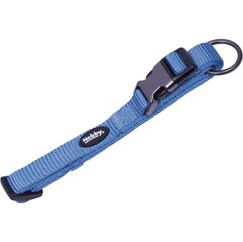 Obojek pro psa Nobby CLASSIC COMFORT obojek nylon světle modrý M-L 50-65cm