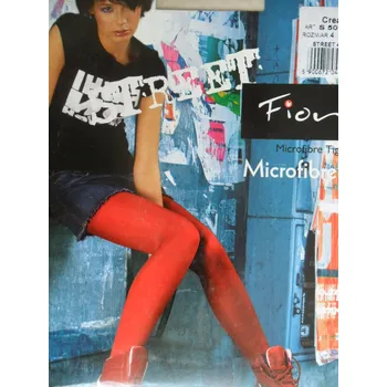 Dámské punčochy Fiore Microfibre 40 den Punčochové kalhoty pistacio-světle zelené 4-L