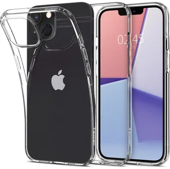Pouzdro na mobilní telefon Spigen Liquid Crystal pro Apple iPhone 13 mini čiré