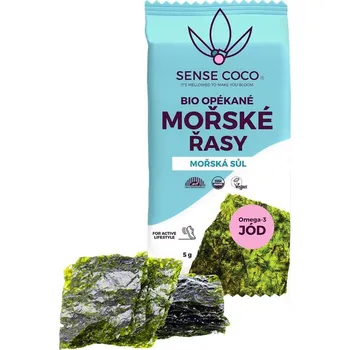 Přírodní produkt Sense Coco Opékané mořské řasy BIO 5 g