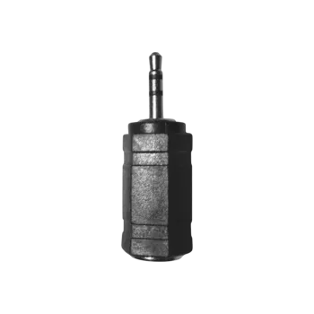 Elektrická zásuvka LOGILINK Jack 2,5mm vidlice, Jack 3,5mm zásuvka Barva: černá