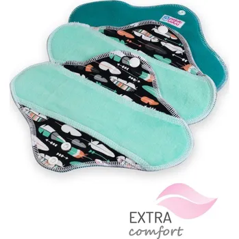 Menstruační vložka Petit Lulu s.r.o. Pírka a šípy - látková vložka STANDARD (SLIM) - Látková vložka STANDARD 3 ks