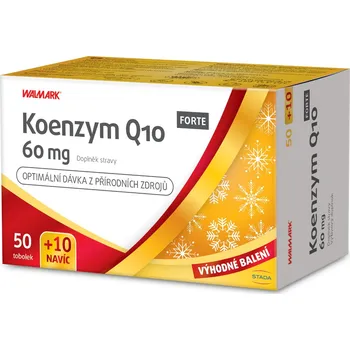 WALMARK Koenzym Q10 Forte 60 mg 50 + 10 tob.
