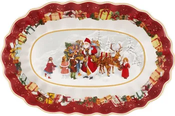 Villeroy & Boch Toy's Fantasy oválná mísa Santa a děti