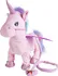 Plyšová hračka Zpívající a chodící plyšový jednorožec Roxy Unicorn 35 cm růžový