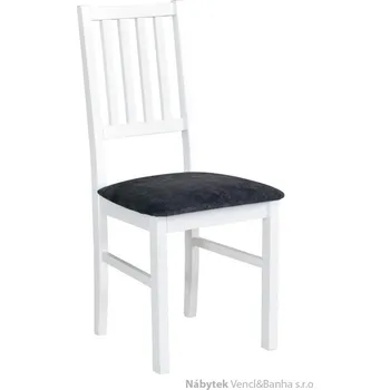 Jídelní židle Drewmix dřevěná čalouněná jídelní židle z masivu Nilo 7 drewmi