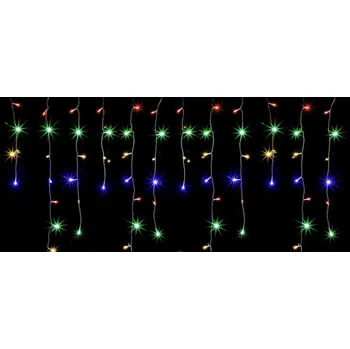 Vánoční dekorace Light Irridiance Vnitřní vánoční LED závěs - barevný (105 diod) 2,5 m 105 Barevná
