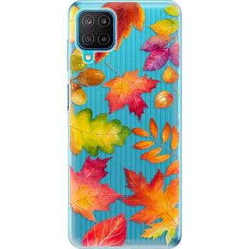 Pouzdro na mobilní telefon Odolné silikonové pouzdro iSaprio - Autumn Leaves 01 - Samsung Galaxy M12