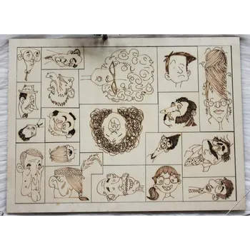 Hlavolam ART Obličeje Skládačka