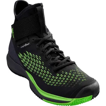 Pánská tenisová obuv Wilson Amplifeel 2.0 Clay Men Black/Ebony/Green Gecko 42