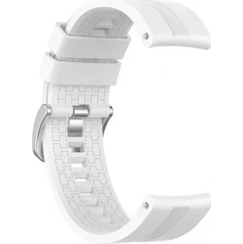 Řemínek na hodinky BSTRAP | BStrap Silicone Cube reminek na Huawei Watch GT2 Pro, white (SHU004C0807)