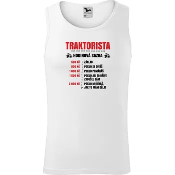 Pánské tílko Pánské tílko Malfini Core Hodinová sazba - traktorista