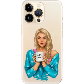 Pouzdro na mobilní telefon Odolné silikonové pouzdro iSaprio - Coffe Now - Blond - iPhone 13 Pro